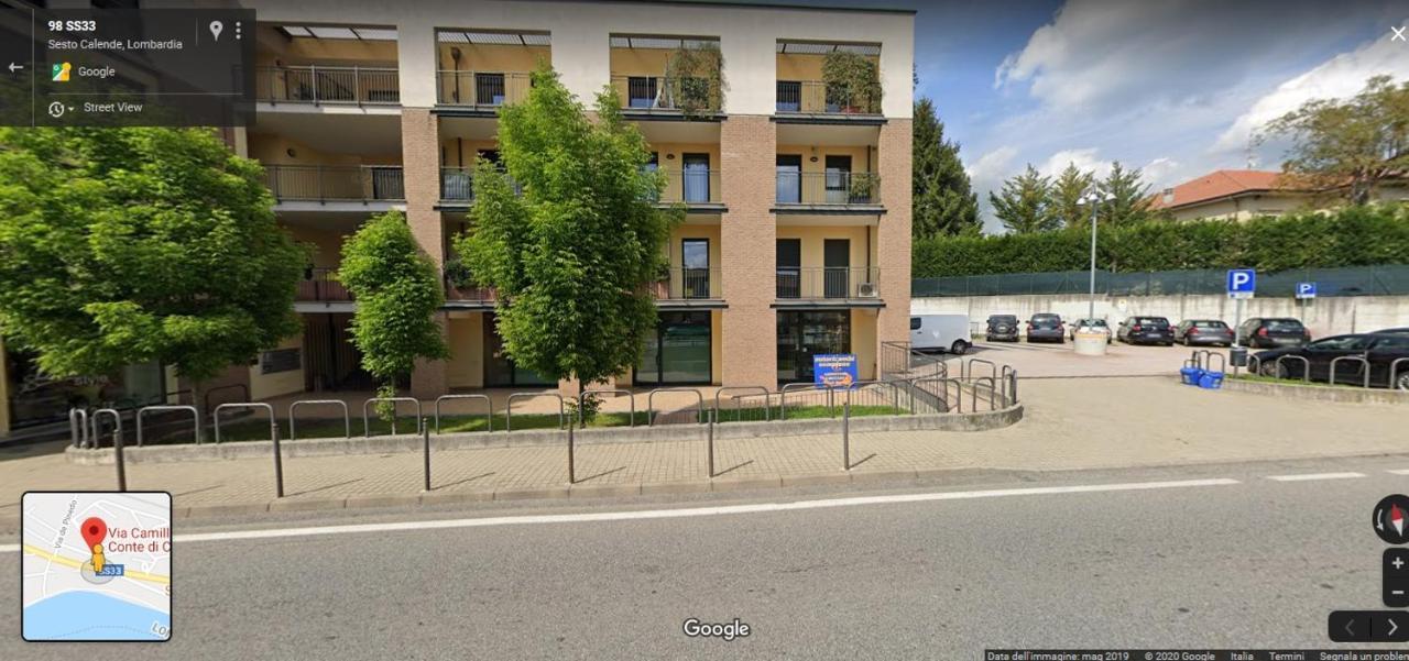 Apartment Victoria, cozy studio flat near Leonardo Academy Sesto Calende Exterior foto